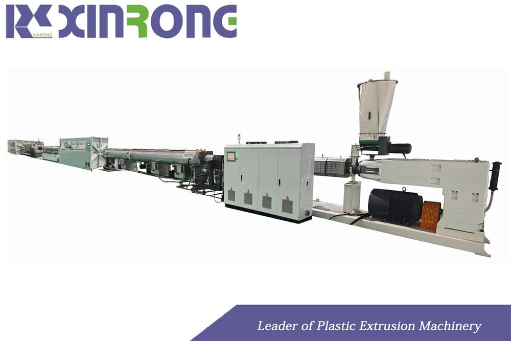 Complete PVC-O pipe extrusion production line
