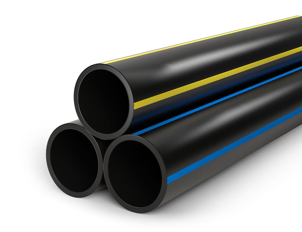 Finished PE pipe produced by Xinrongplas PE pipe extrusion line