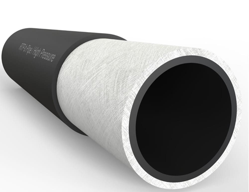 Finished RTP TCP pipe produced by Xinrongplas production line
