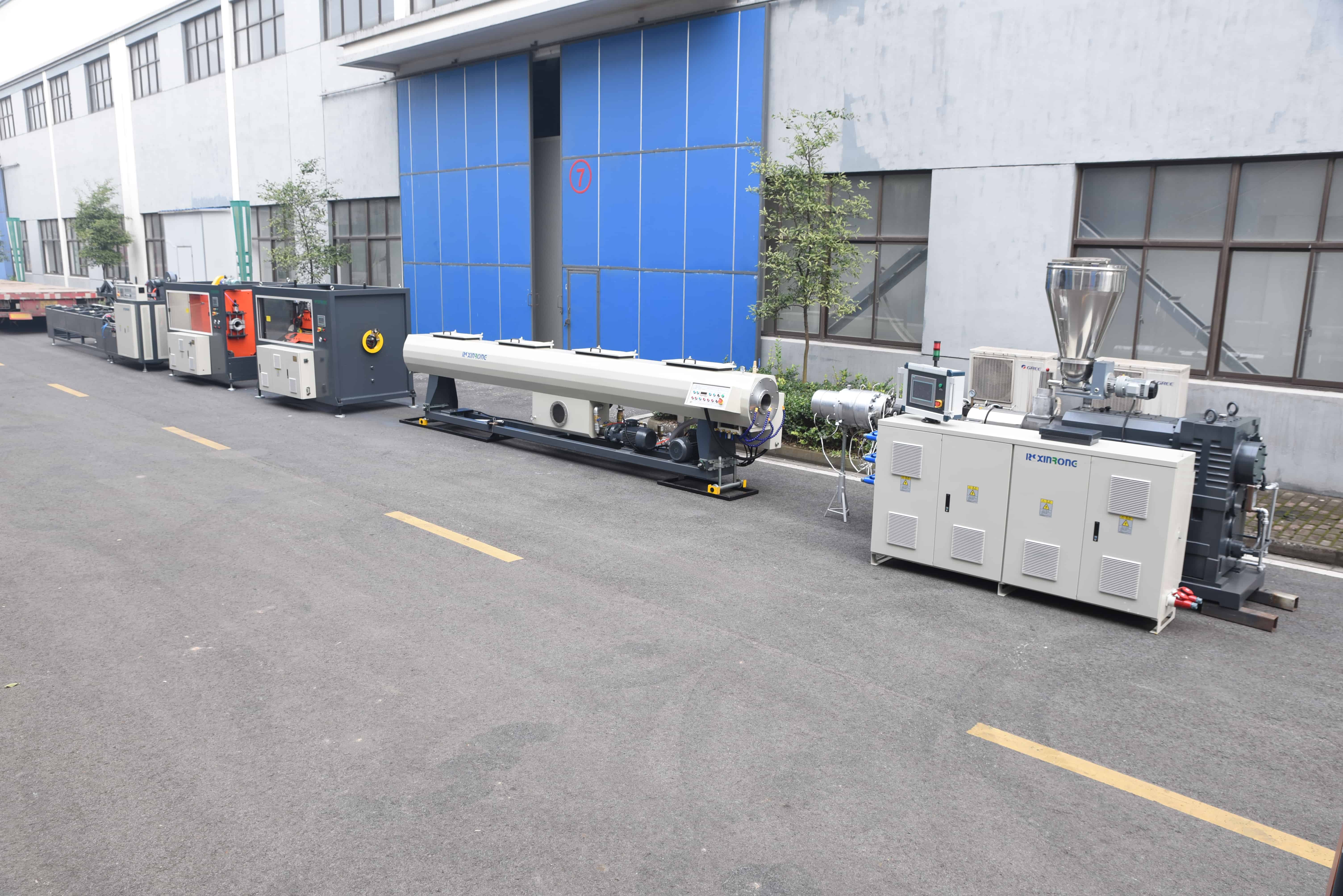 Xinrongplas Why is the OPVC pipe extrusion production line much more expensive than the PVC pipe extrusion production line?