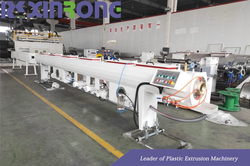 PE Hollow Wall Winding Pipe Extrusion Line - Pe Hollow Wall Winding Pipe Profile Forming